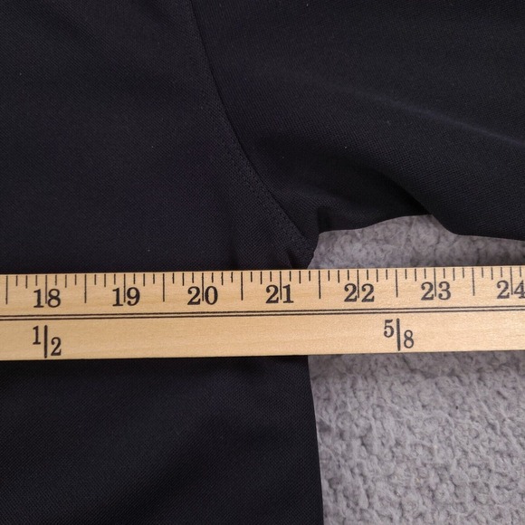 Nike Polo Shirt‎ Men's Medium Black Golf Dri-Fit Team Blue Embroidery - Picture 12 of 14